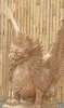 Product image 1 of the product “Singa ambara raja, From Suar wood, center part 50 x 55 x 100, with wings 103cm wide and 142 cm height ”
